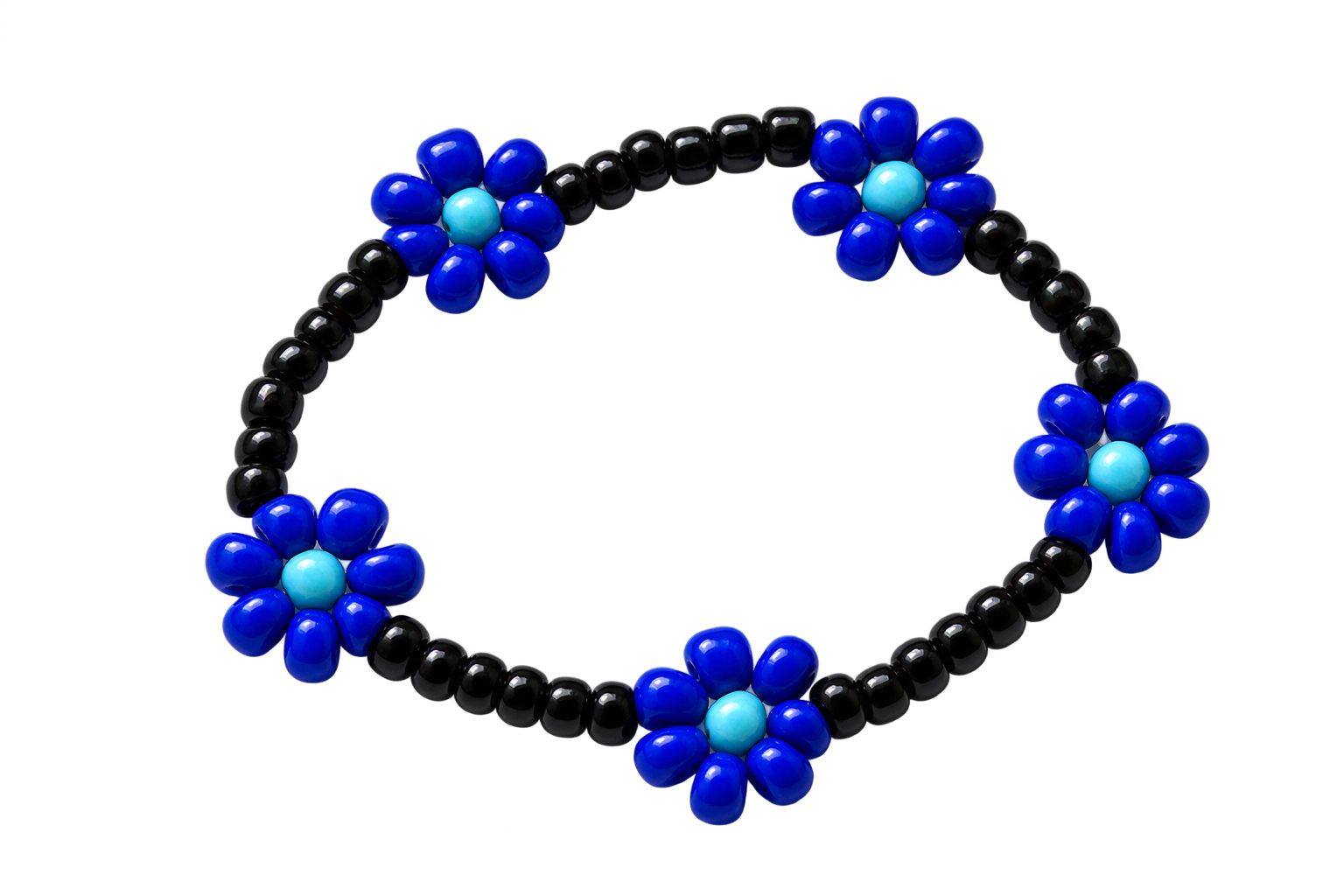 Beaded Floral Bracelet