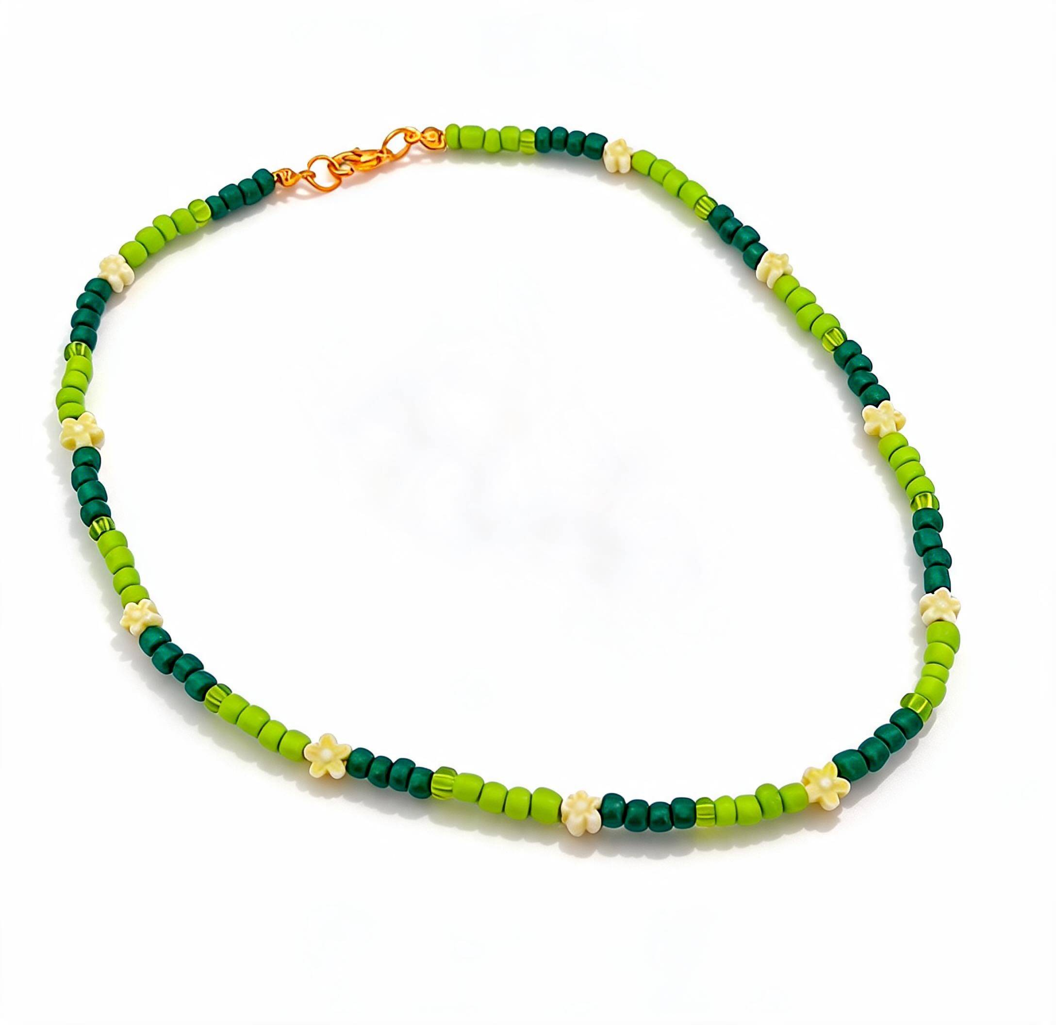 Plain Beaded Necklace